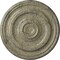 Ekena Millwork Kepler Traditional Medallion (For Canopies up to 2 5/8"), 11 7/8"OD x 1 1/4"P, Castle Stone Crackle CM12KPCSC - alternate 1